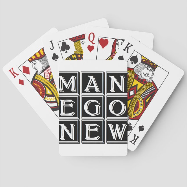 Now new man playing cards (Back)