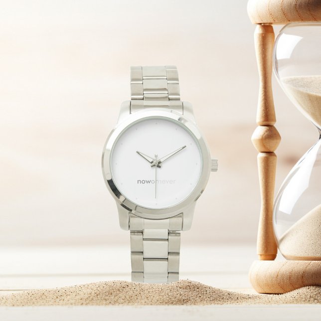 Now or Never Vanishing Quote for Procrastinators Watch (Creator Uploaded)