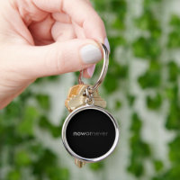 Now or Never Vanishing Quote Minimalist Black