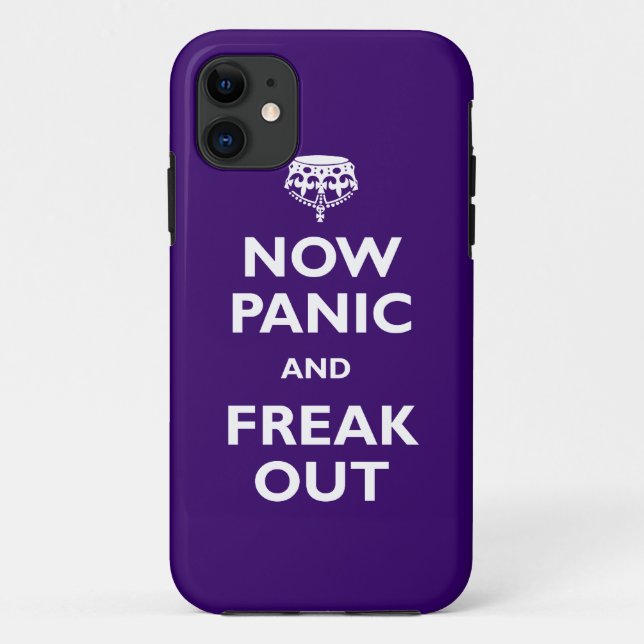 Now Panic And Freak Out Case-Mate iPhone Case (Back)