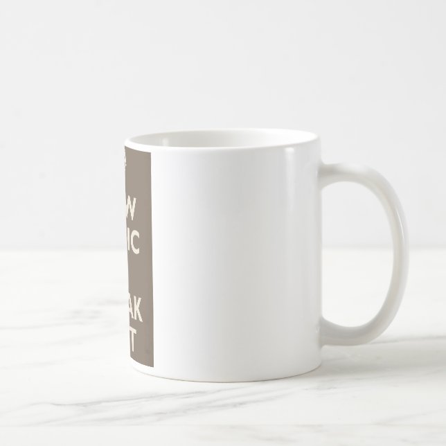 Now Panic And Freak Out Coffee Mug (Right)