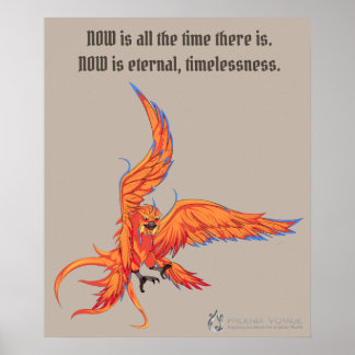 NOW... Phoenix Bird Poster