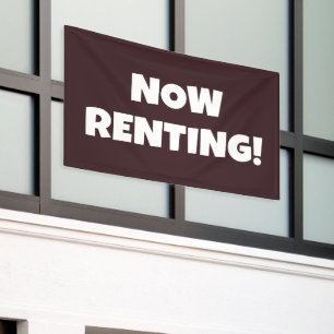 Now Renting Banner