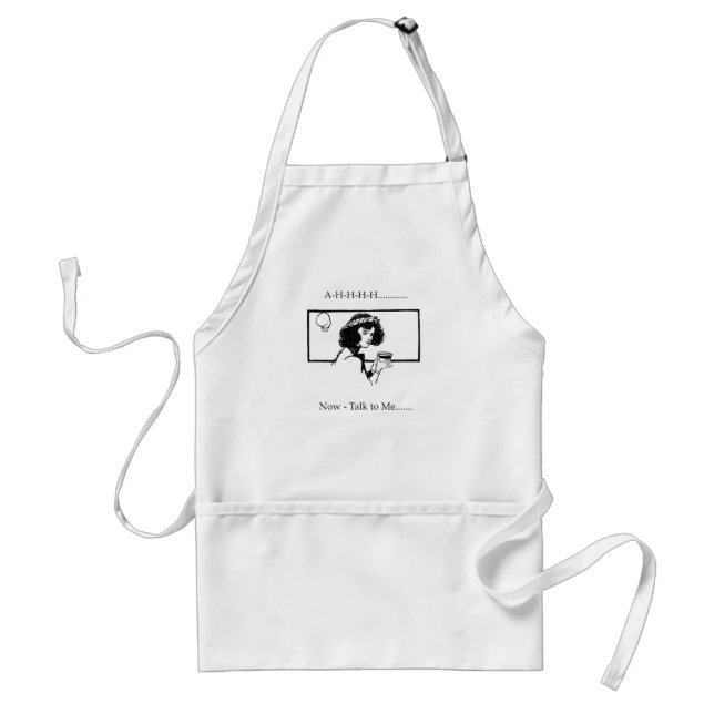 Now Talk to Me Apron (Front)