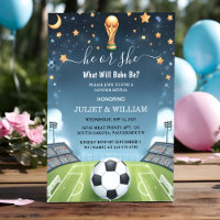 Now Team Ball Pitch Fun Soccer Field Gender Reveal