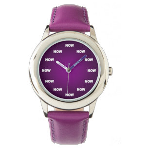 "NOW" Watch (Purple)