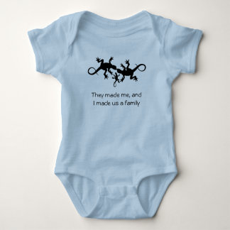 Now We're a Family Baby Bodysuit