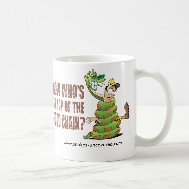 Now who's on top of the food chain coffee mug (Right)
