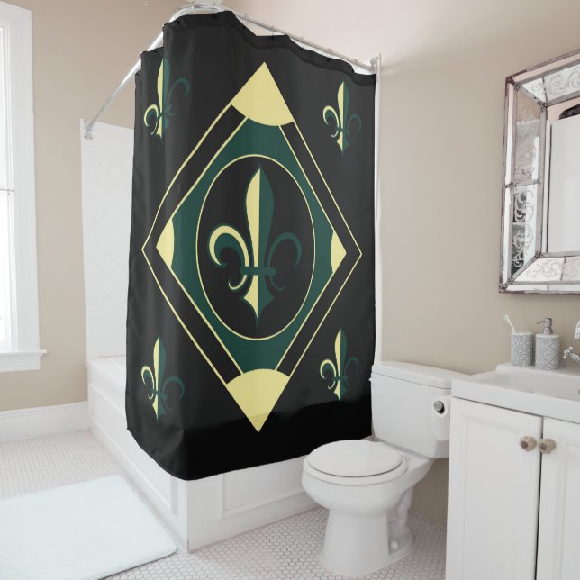 Now You See Me Shower Curtain (In Situ)