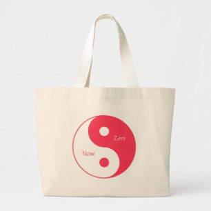 Now & Zen Magenta Large Tote Bag