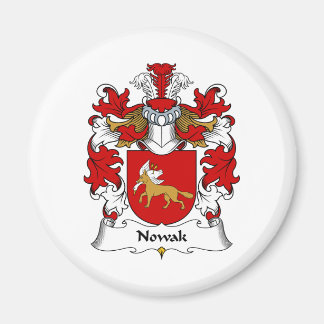 Nowak Family Crest Magnet