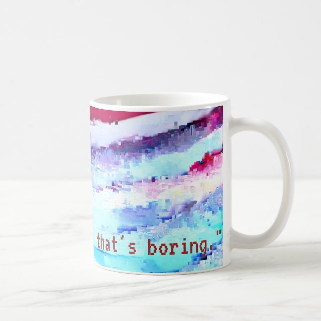 Nowhere Mountain Flag review mug (Right)