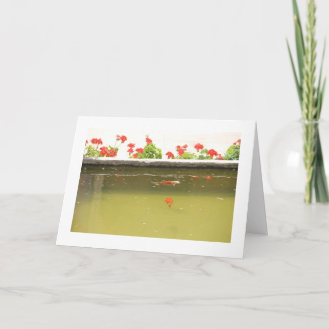 Nowruz Goldfish Holiday Card (Front)