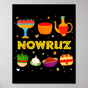 Nowruz Mobarak Iranian Persian New Year Family Poster