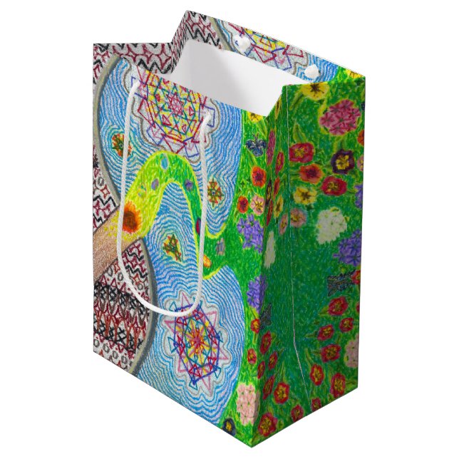 Nowruz Spring and Life Renewal Medium Gift Bag (Front Angled)