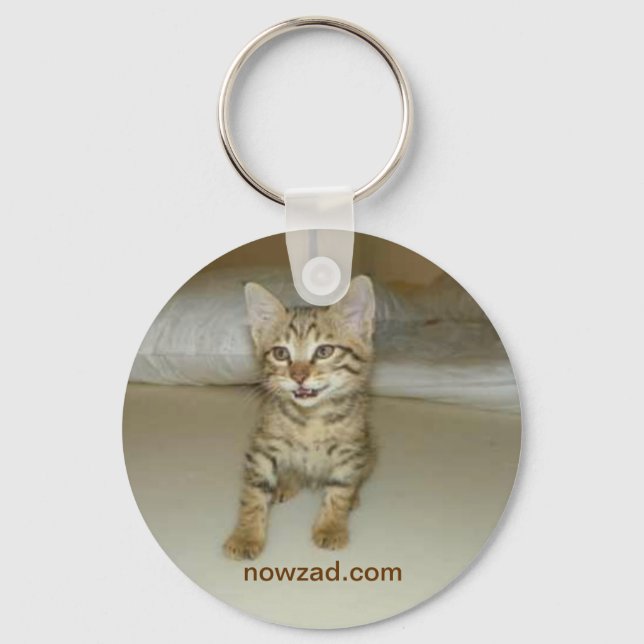 Nowzad Rescue Cat Keyring (Front)