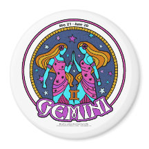 NP Gemini Large, 3 Inch Round Magnet