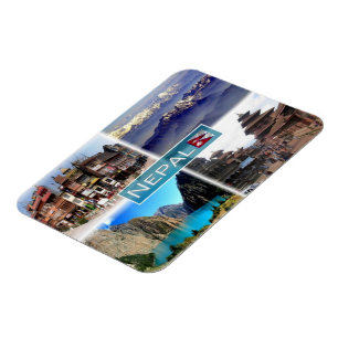 NP Nepal - Boudha Stupa - Magnet