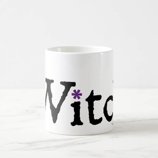 NP Witch 11 oz Classic White Mug (Center)