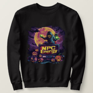 NPC energy   ExDesigner   Halloween Sweatshirt