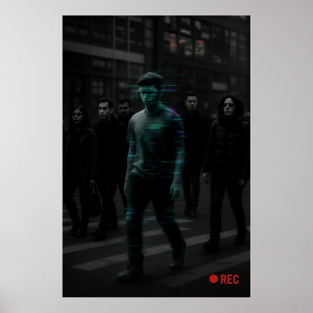NPC Hunt - Target Glitch Captured Poster (Front)