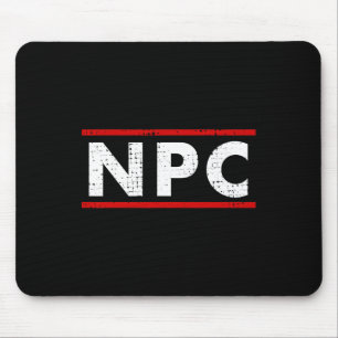 Npc Meme - Non Player Character 1 Mouse Pad