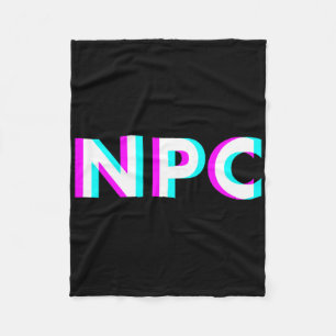 Npc Meme - Non Player Character 2 Fleece Blanket
