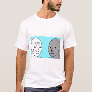 NPC Wojak Non Player Character Meme gift T-Shirt