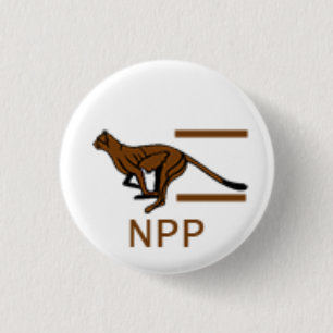 NPP Party Logo 3 Cm Round Badge