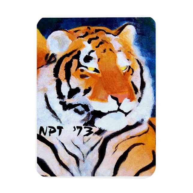 NPT '73 Tiger Magnet (Vertical)