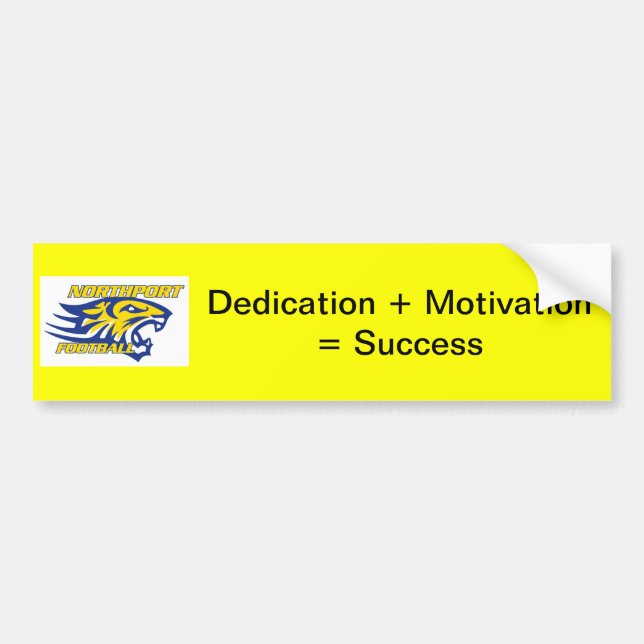 NPYFC Dedication Bumper Sticker (Front)