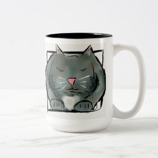 NQ Cat in a Box Mug