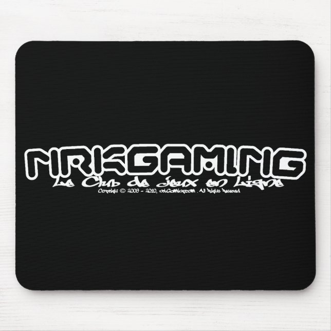 nrkGaming CJL-2011BK Series Mouse Pad (Front)