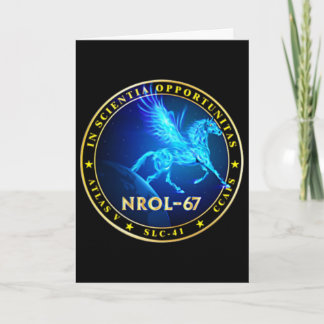 Nrol-67 Usa-250 In Scientia Opportunitas Spy Satel Card