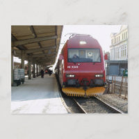NSB Electric locomotiveEl 18 at Trondheim Central