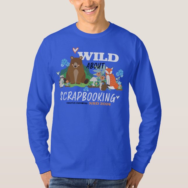 NSD 2024 Long Sleeve Basic T-shirt Dark  (Front)