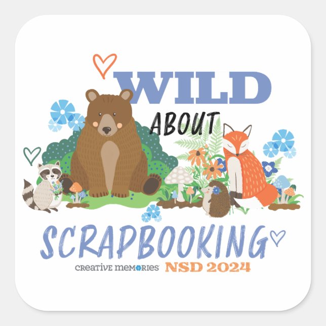 NSD 2024 Square Stickers (Front)