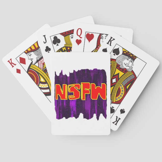 NSFW PLAYING CARDS (Back)