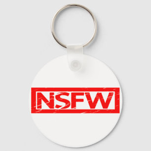 NSFW Stamp Key Ring