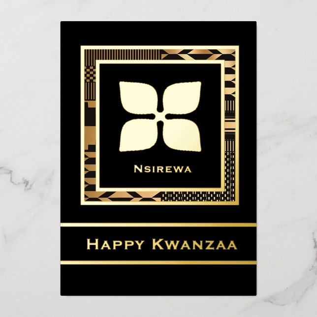 Nsirewa Happy Kwanzaa (Front)
