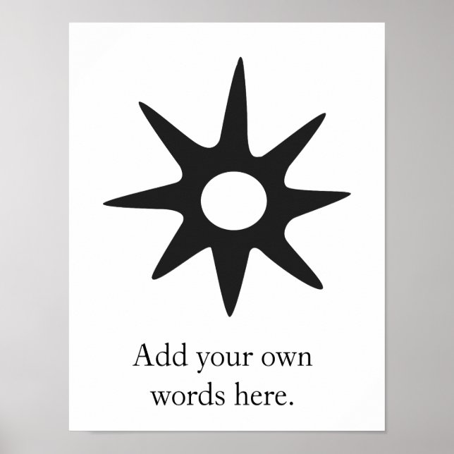 NSOROMMA | Symbol of Guardianship Poster (Front)