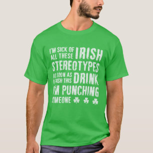 NSPF Funny Irish Stereotypes T-Shirt