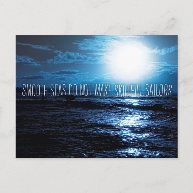 nspirational and motivational quotes postcard (Front)