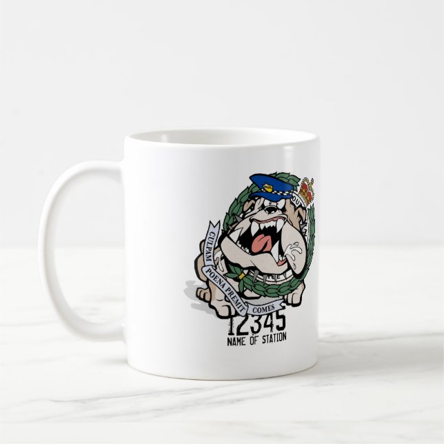NSW Police Angry Dog Coffee Mug (Left)