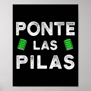 Nte Las Las Funny Spanish Saying Motivational  Poster