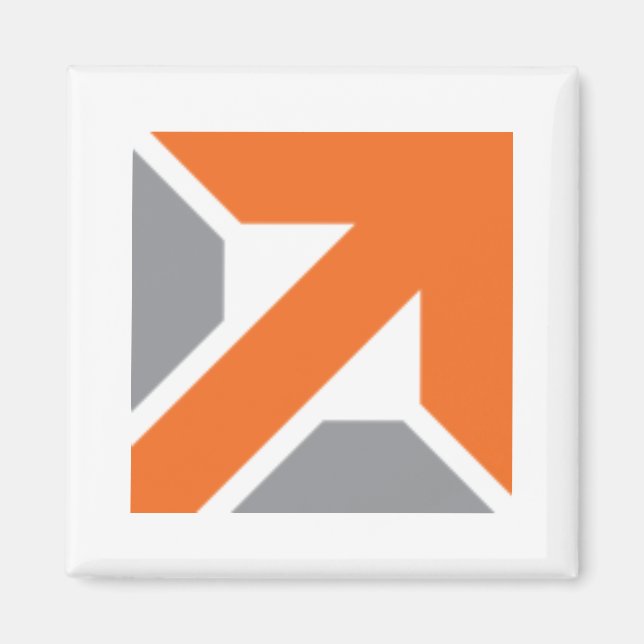 NTP Events Arrow Square Magnet (Front)