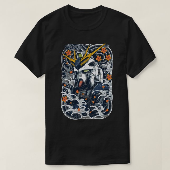 Nu Gundam Awesome Essential T-Shirt (2) (Design Front)