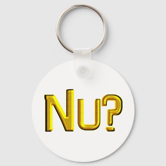 Nu? Key Ring (Front)