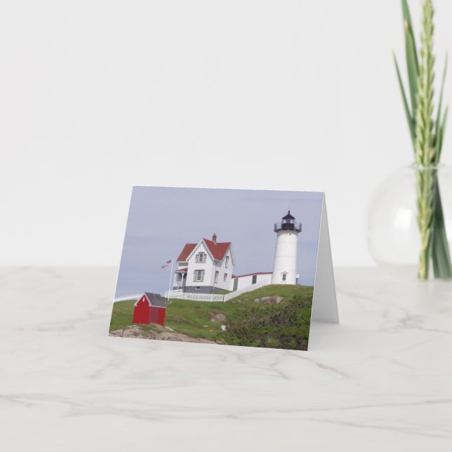 Nubble Light Note Card (Front)