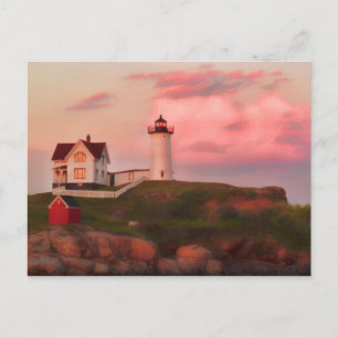 Nubble Light Post Card